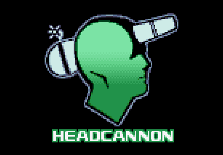 The Headcannon logo, as seen in Sonic Mania.